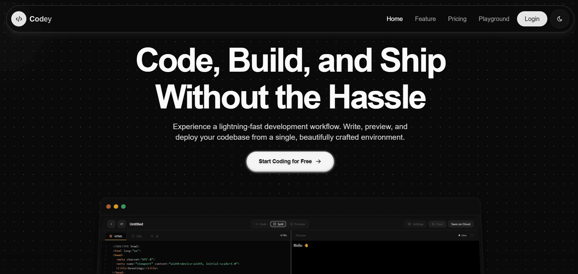 Codey Editor